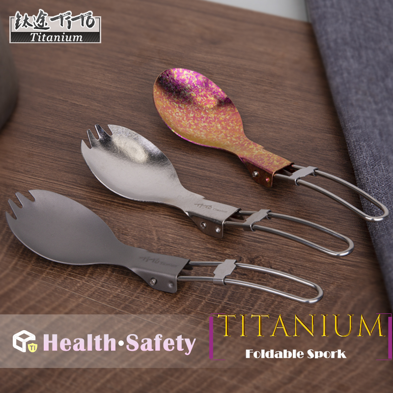 Outdoor Camping Dining Set - Tito Titan Gấp Spork Di Động
