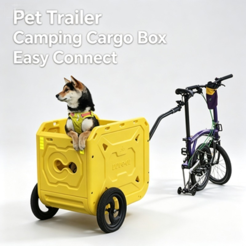 ZONGYAN  Bike Trailer Multi Pu - đánh giá và giá Outdoor Camping Trolley