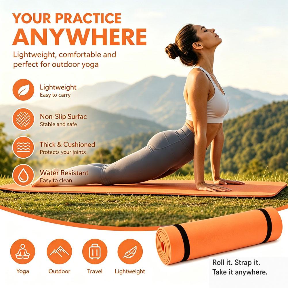 Non Slip EVA Yoga Mat Lightwei - đánh giá và giá Outdoor Camping Rugs