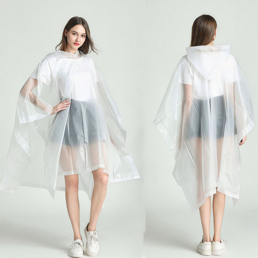 Portable Camping Rain Poncho M - đánh giá và giá Camping Rain Poncho
