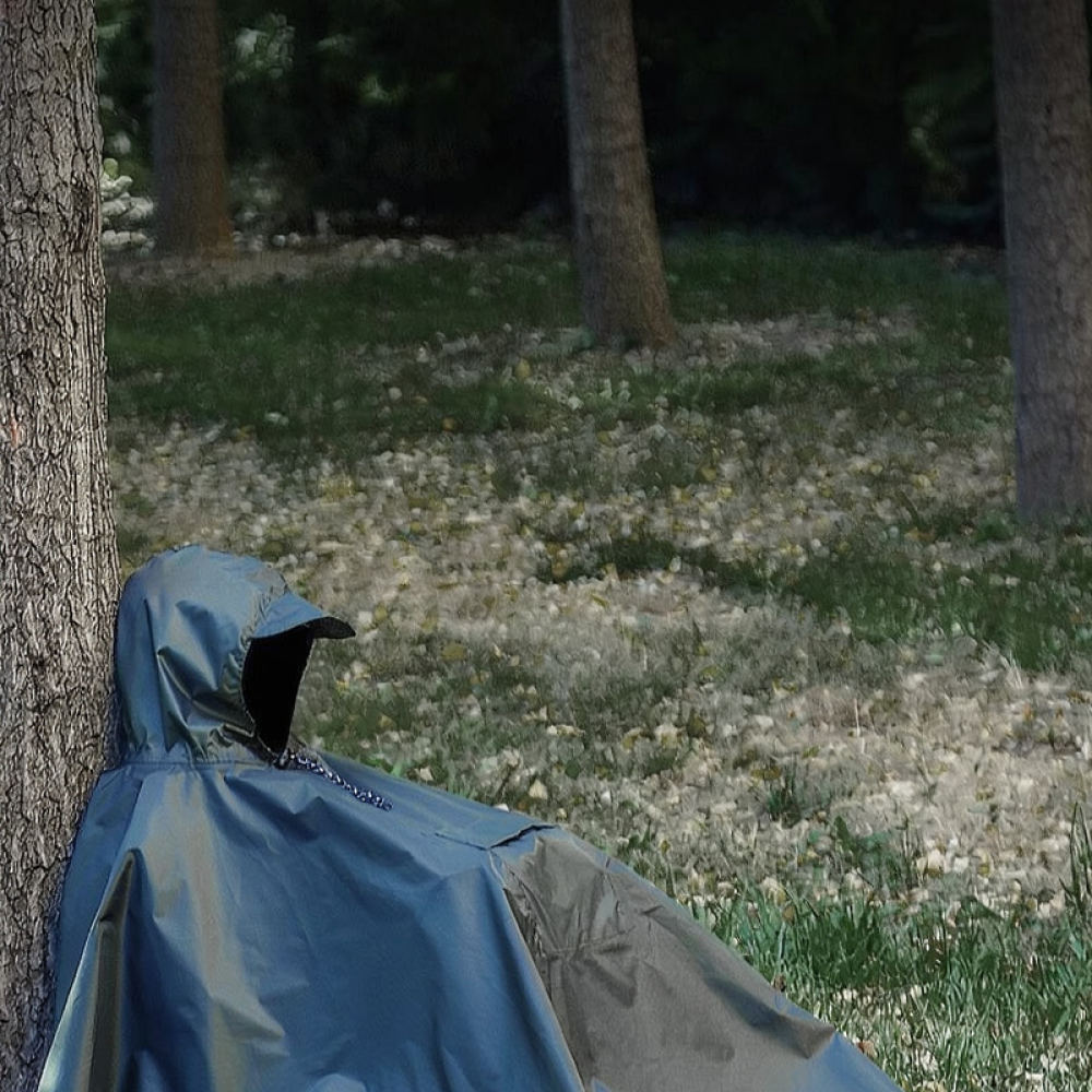 Portable Camping Rain Poncho M - đánh giá và giá Camping Rain Poncho