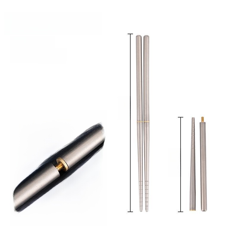 Portable Pure Titanium Chopsti - đánh giá và giá Outdoor Camping Dining Set