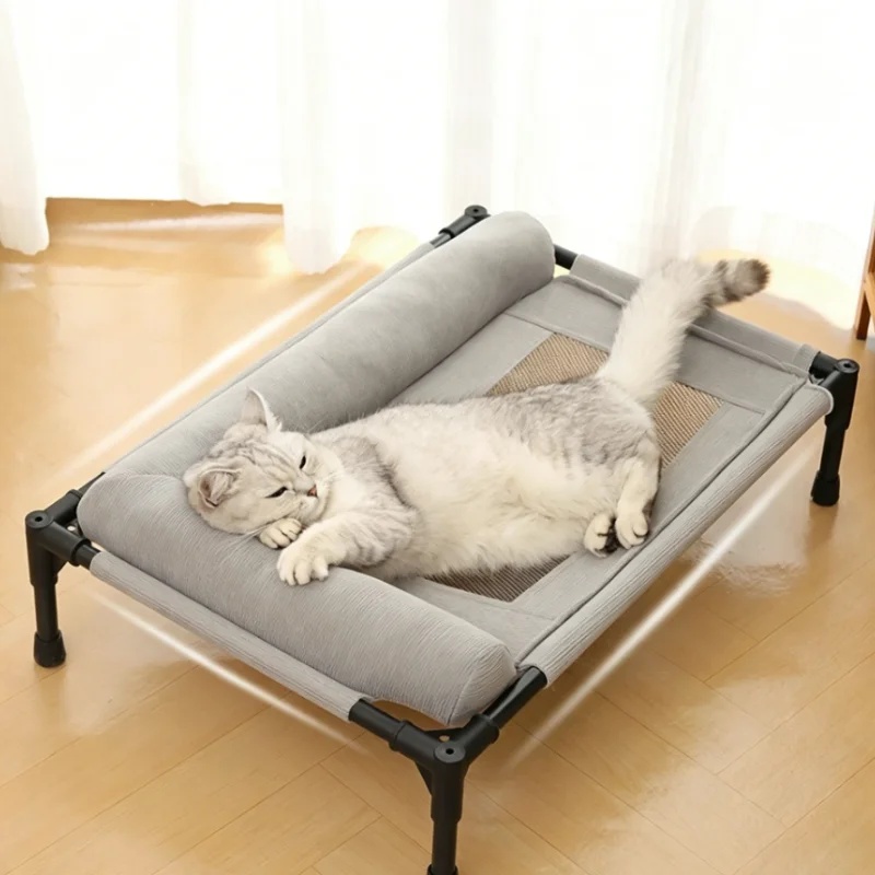 Cooling Dog Cot Bed Breathable - đánh giá và giá Outdoor Camping Dog Bed