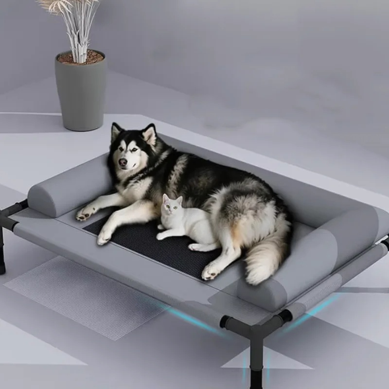 Cooling Dog Cot Bed Breathable - đánh giá và giá Outdoor Camping Dog Bed