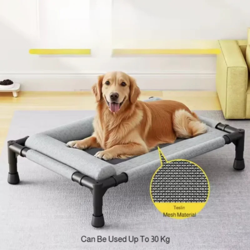 Cooling Dog Cot Bed Breathable - đánh giá và giá Outdoor Camping Dog Bed