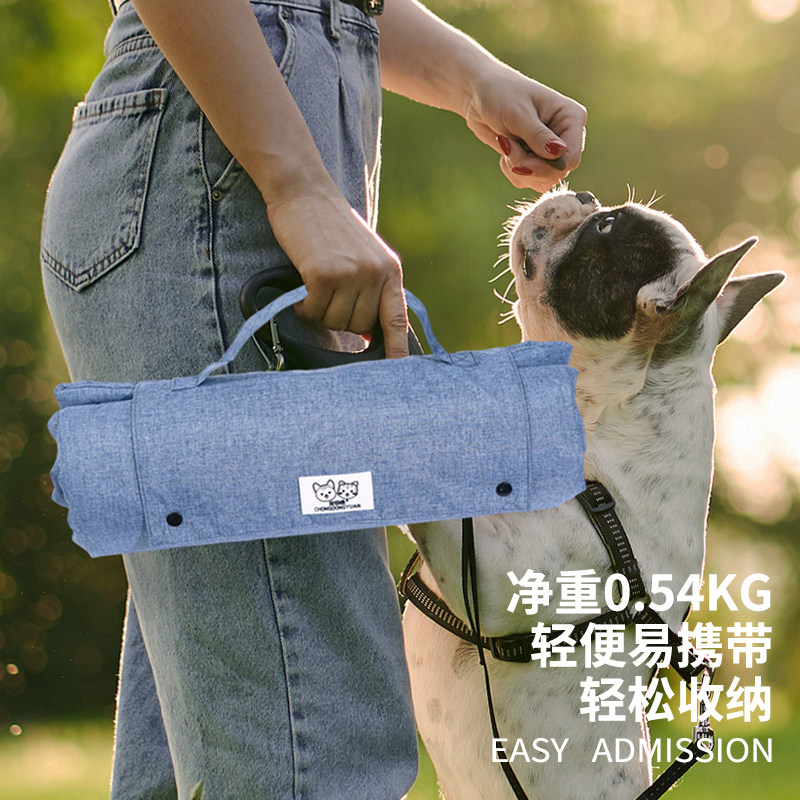Portable Foldable Durable Pet  - đánh giá và giá Outdoor Camping Dog Bed