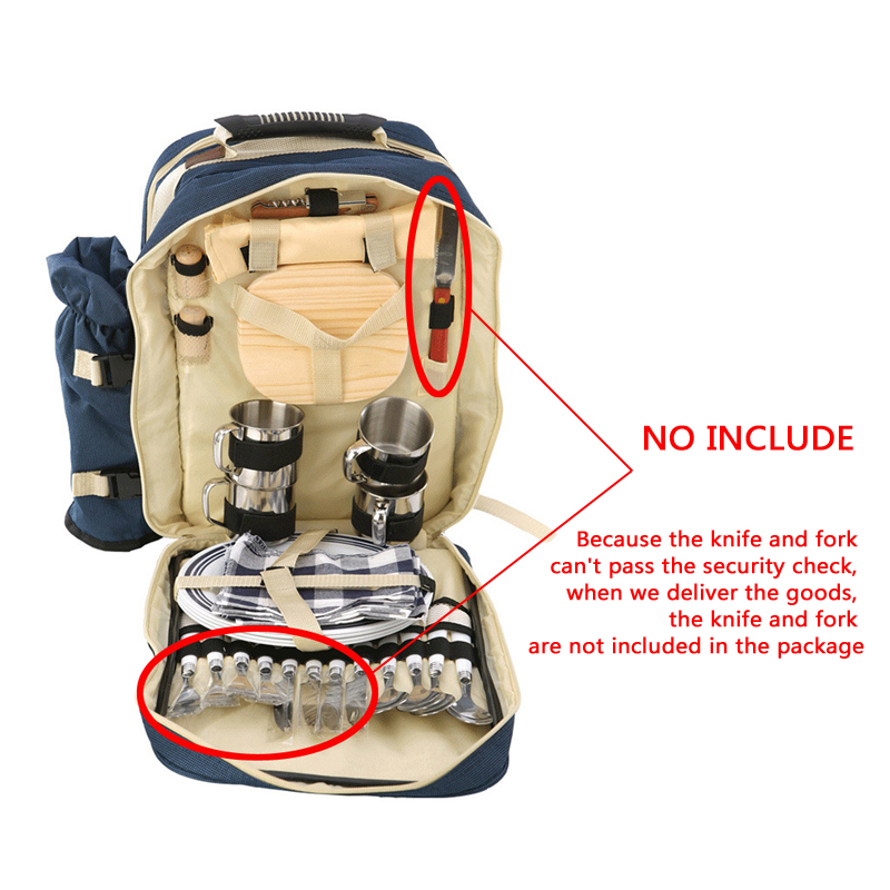 Portable 4 Persons Picnic Back - đánh giá và giá Outdoor Camping Dining Set
