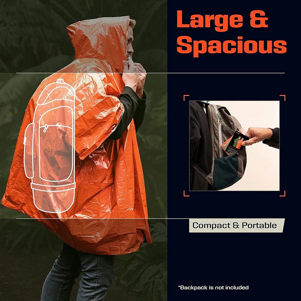 1Pcs Hiking Travel Tent Rainwe - đánh giá và giá Camping Rain Poncho
