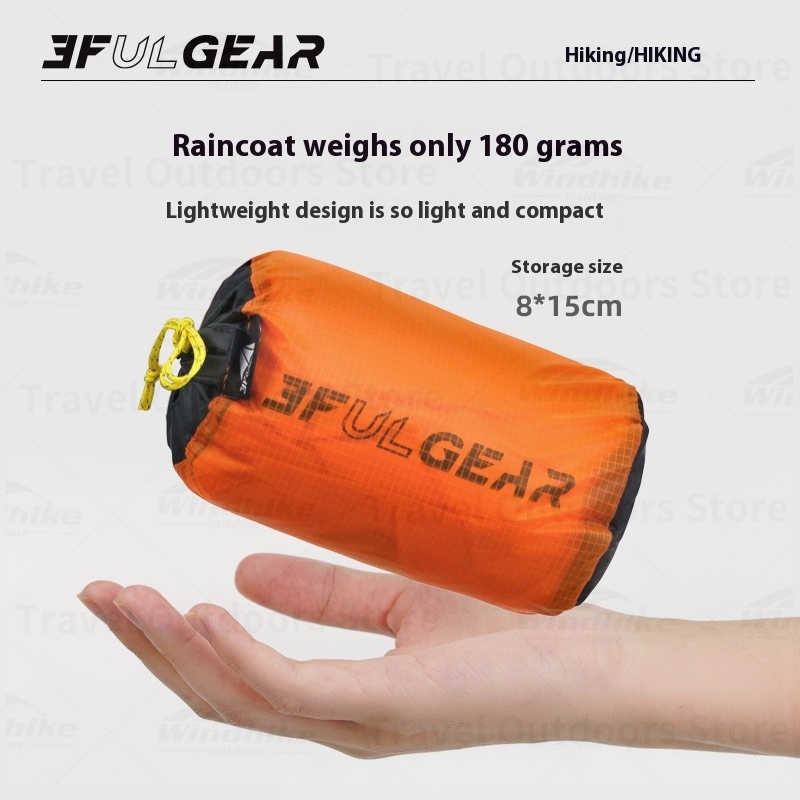 3F UL GEAR 2026 Hiking Raincoa - đánh giá và giá Camping Rain Poncho