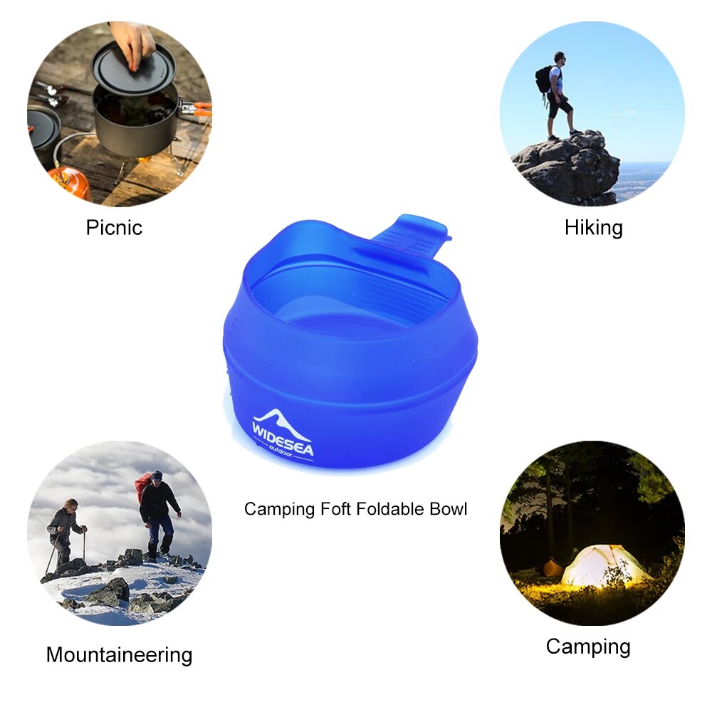 Widesea Camping 250ml Soft Fol - đánh giá và giá Outdoor Camping Dining Set